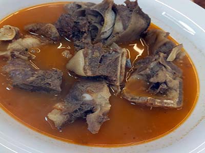 Goat Meat Peppered Soup